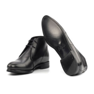 Black Florence Lace Up Boot