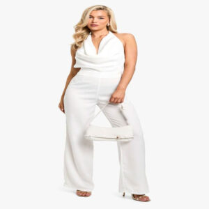 Pearl Strap Wide Leg Jumpsuit