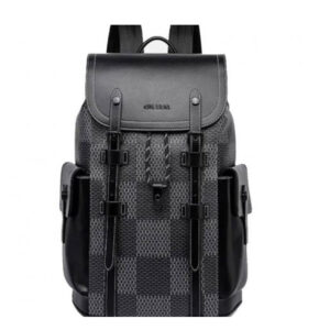 Checkered Texture Backpack